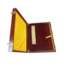 32*22cm  Xuan Paper Calligraphy Writing Booklet for writing 《  The Art of War  》Mr Sun Tzu Red  Wood Package Box Set