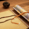 Xuan Paper Hand Scroll Chinese Calligraphy Copying Tracing Business Strategy < The Art of War   >  Artwork Collection Brocade Box Set
