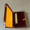 32*22cm  Xuan Paper Calligraphy Writing Booklet for writing 《  The Art of War  》Mr Sun Tzu Red  Wood Package Box Set
