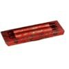 xuan paper hand scroll booklet package Red Gold Phoenix Color Song Brocade Box