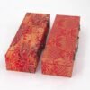 xuan paper hand scroll booklet package Red Gold Phoenix Color Song Brocade Box
